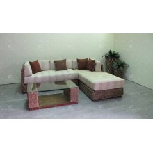 Top Selling Indoor Natürliche Wasser Hyazinthen Sektionale Sofa Set